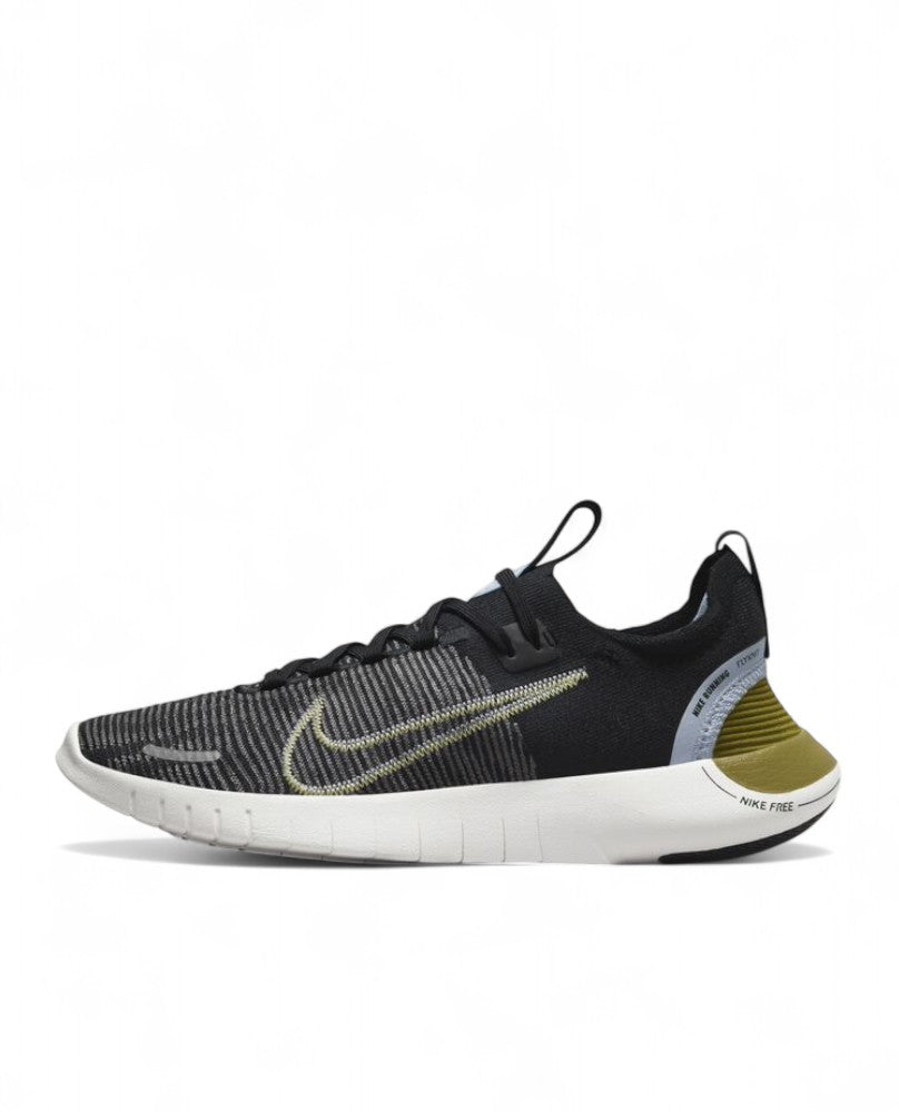 Nike Free RN FK Next Nature - Black Soft Yellow