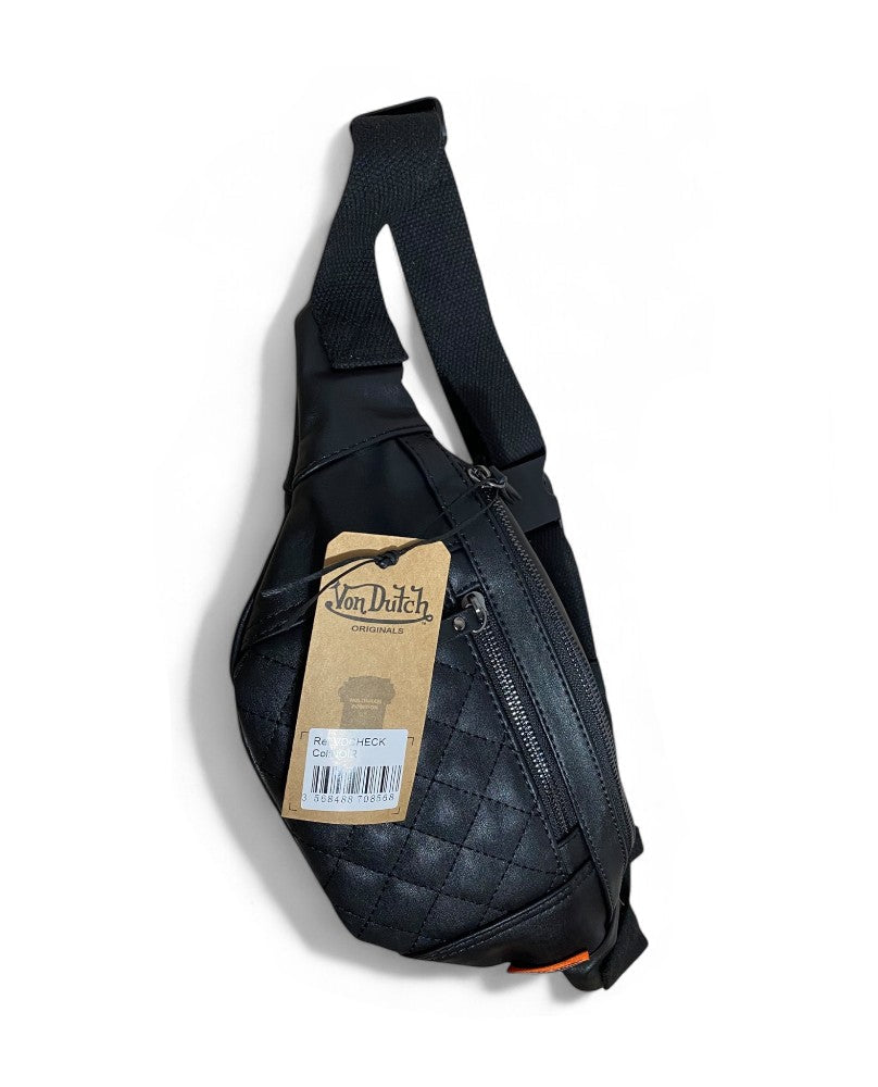 Riñonera Von Dutch - Black Piel