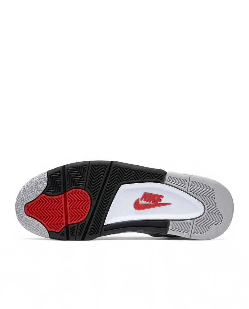 Jordan 4 Retro - White Cement Fire Red (PRM)