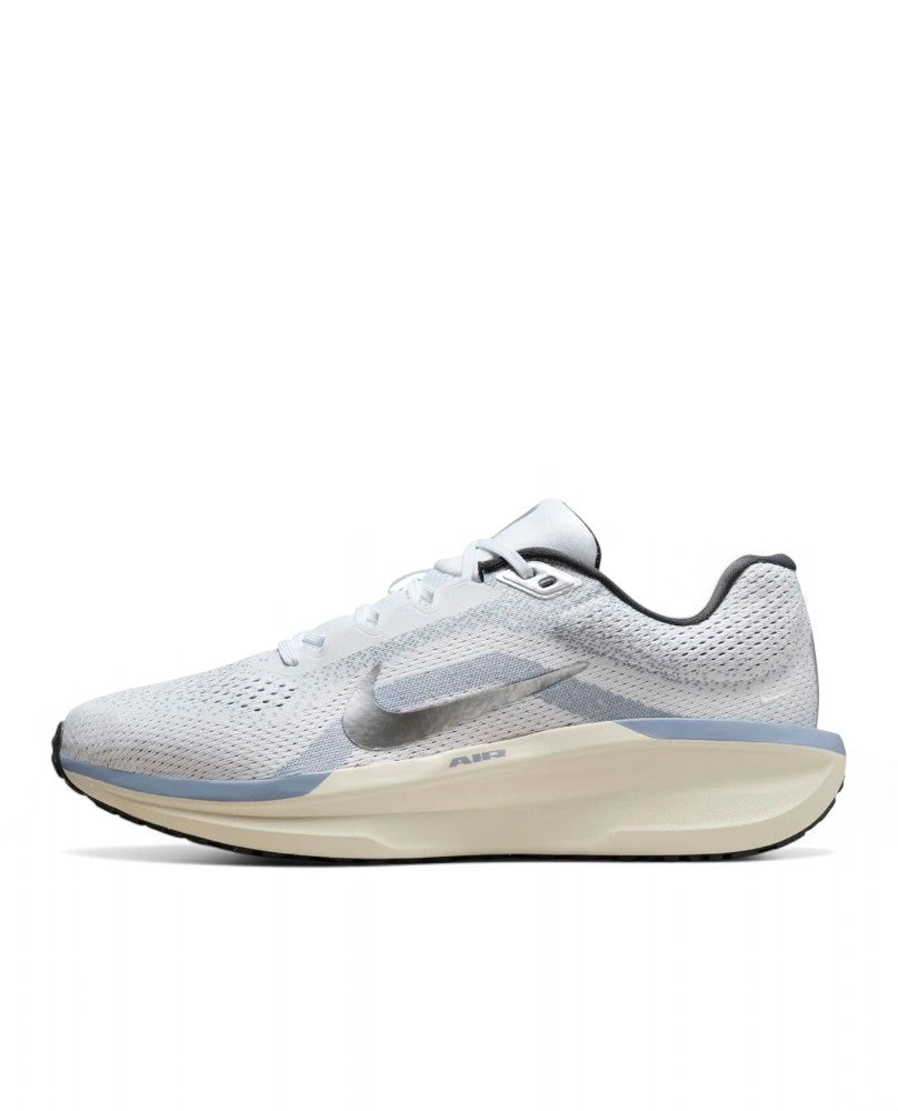 Nike Air Winflo 11 - White Metallic Silver