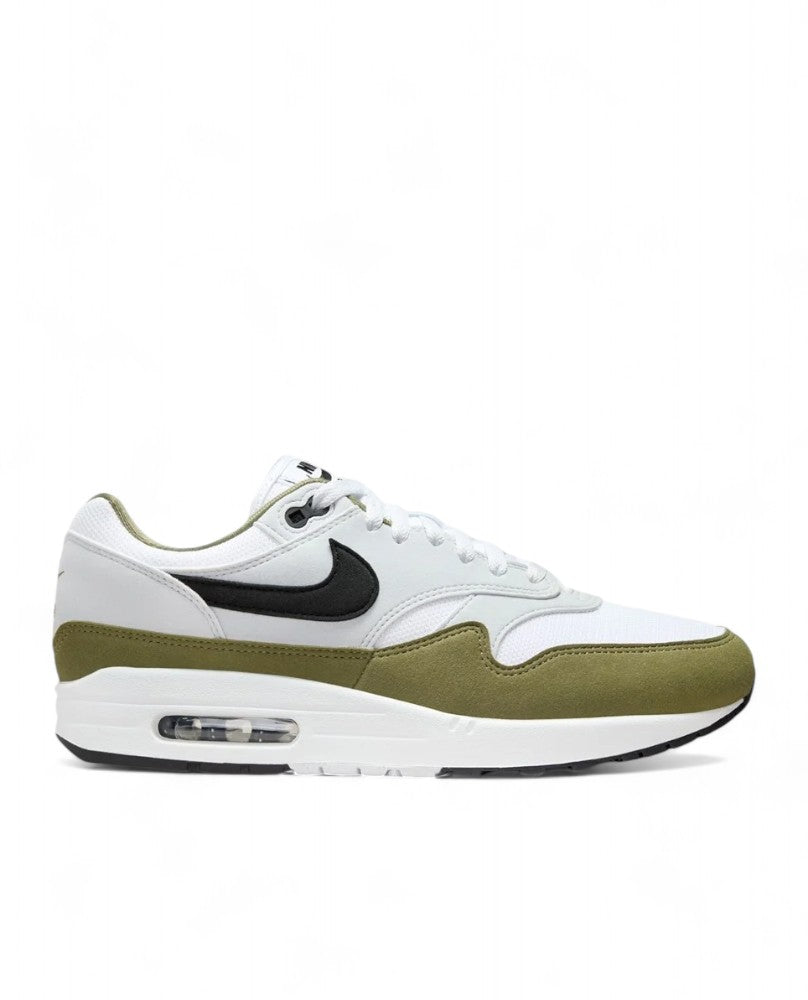 Nike Air Max 1 - White Black Medium Olive