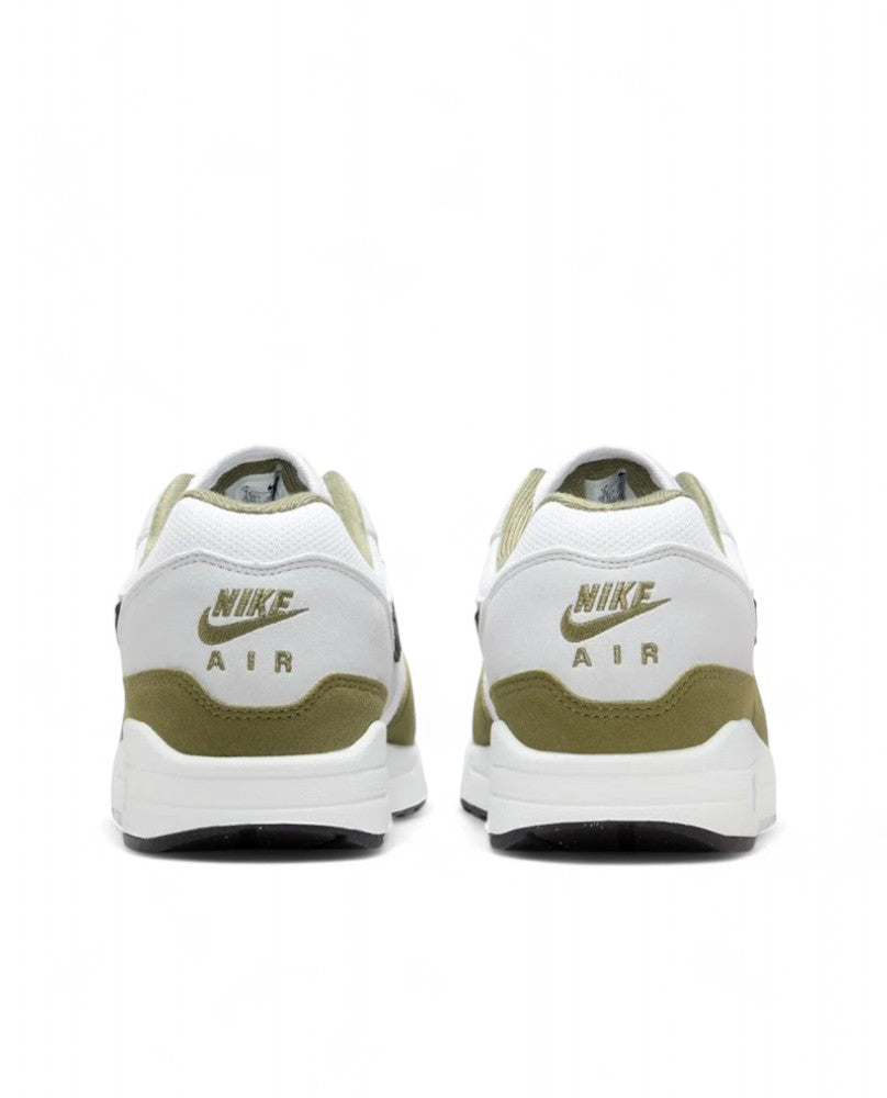 Nike Air Max 1 - White Black Medium Olive