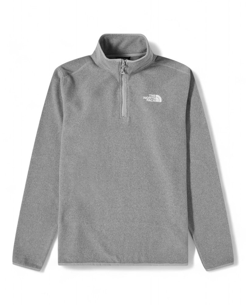 Polar The North Face 100 Glacier 1/4 Zip - Gris White