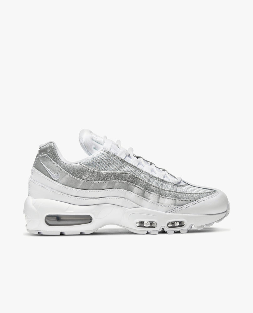 Nike Air Max 95 - White Metallic Silver Pure Platinum