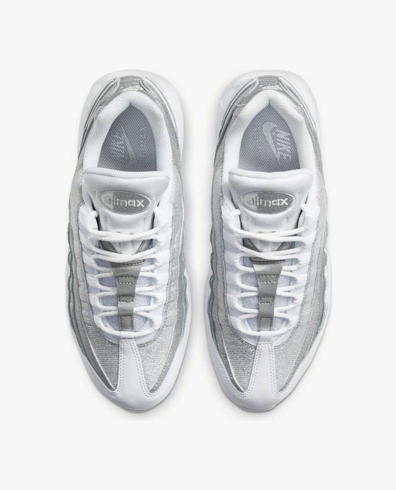 Nike Air Max 95 - White Metallic Silver Pure Platinum