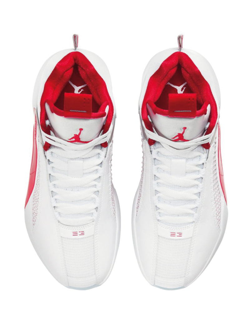 Air Jordan XXXV - Fire Red Metallic Silver