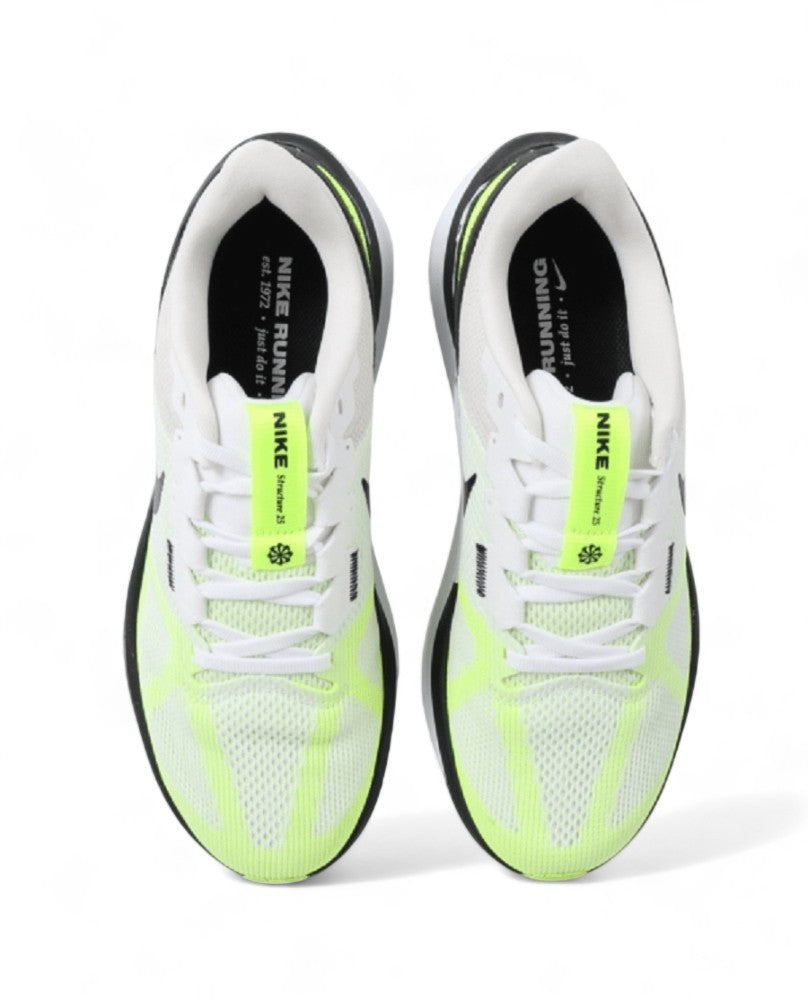 Nike Air Zoom Structure 25 - White Black Volt