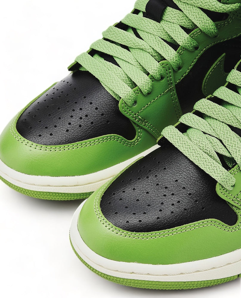 Air Jordan 1 Mid - Black Green Sail