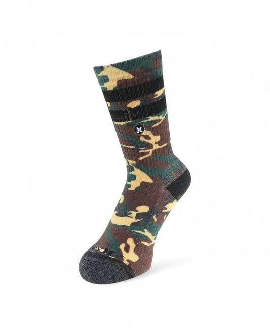 Calcetines Hurley Camuflaje - Verde Militar