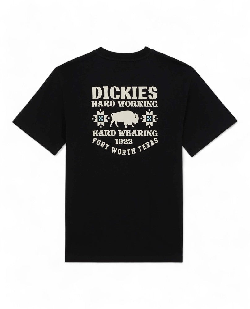 Camiseta Dickies Hays - Negro Blanco