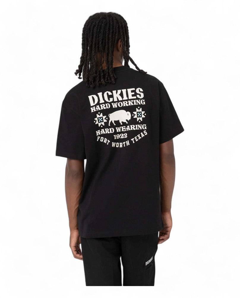 Camiseta Dickies Hays - Negro Blanco