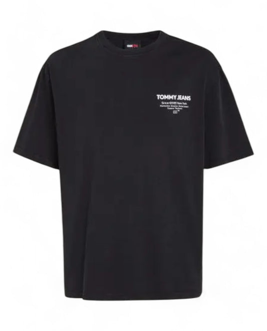 Camiseta Tommy Jeans - Negro Desgastado