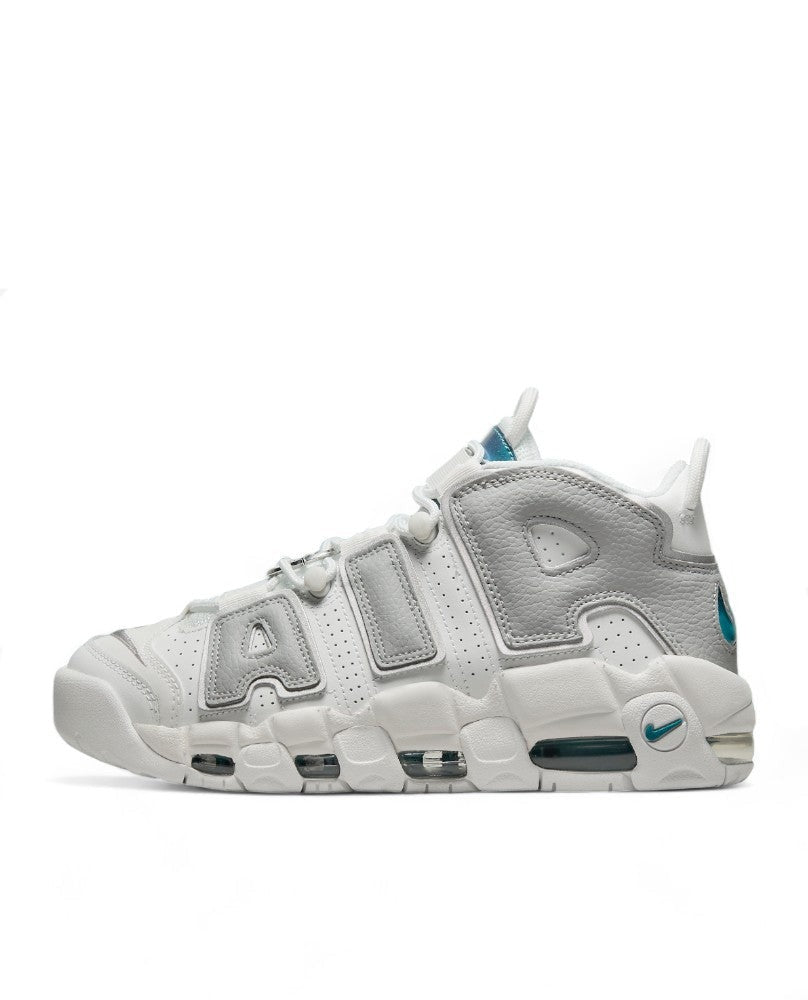 Nike Air More Uptempo FLS Fog - White Grey Metalic