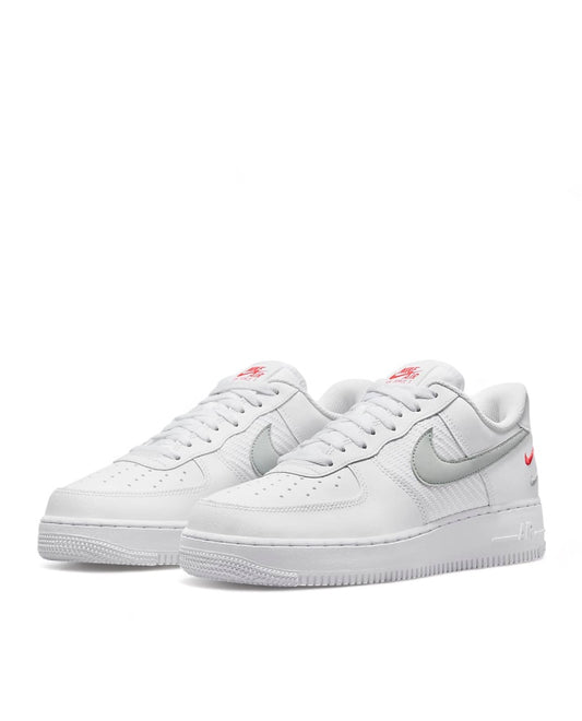 Nike Air Force 1 '07 - White Wolf Grey Red