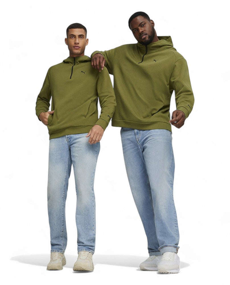 Sudadera Puma RAD/CAL Half-Zip - Olive green