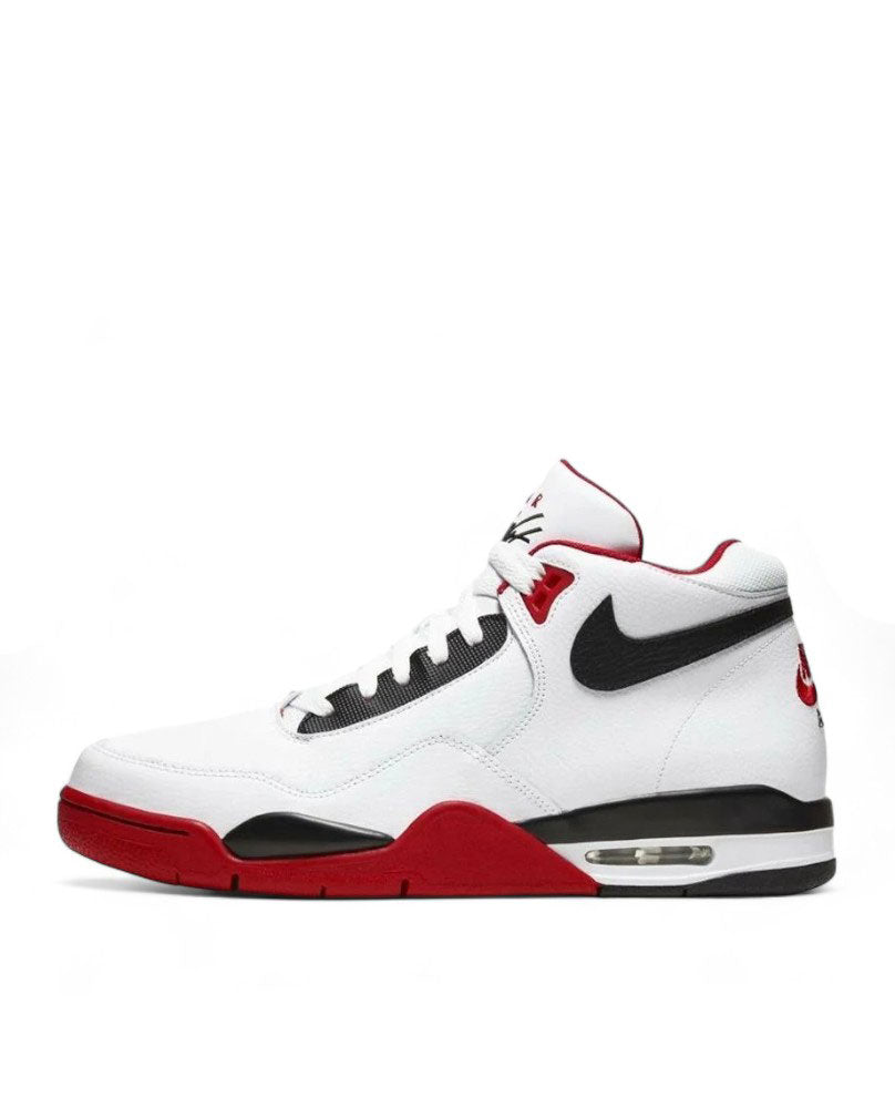 Nike Flight Legacy - White Black University Red