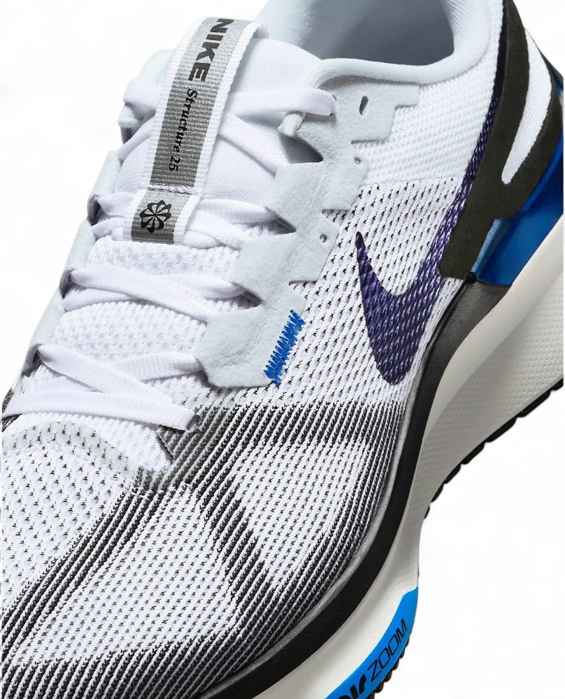 Nike Zoom Structure 25 - White Photo Blue