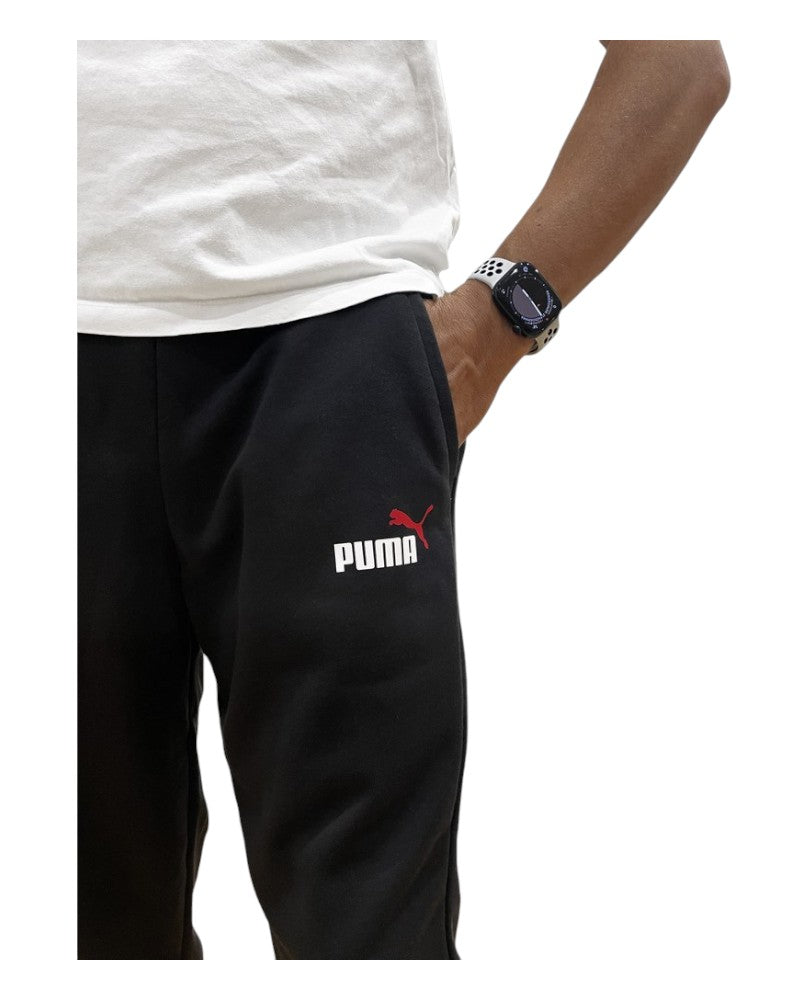 Pantalón Puma Fleece Trousers ESS+ - Black