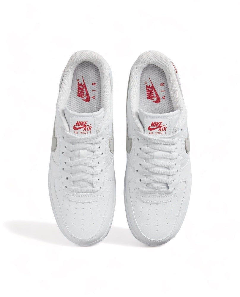 Nike Air Force 1 '07 - White Wolf Grey Red