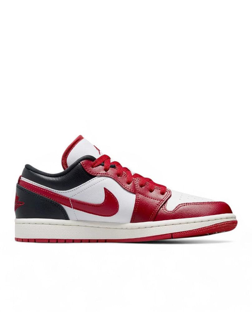 Air Jordan 1 Low - White Gym Red Black