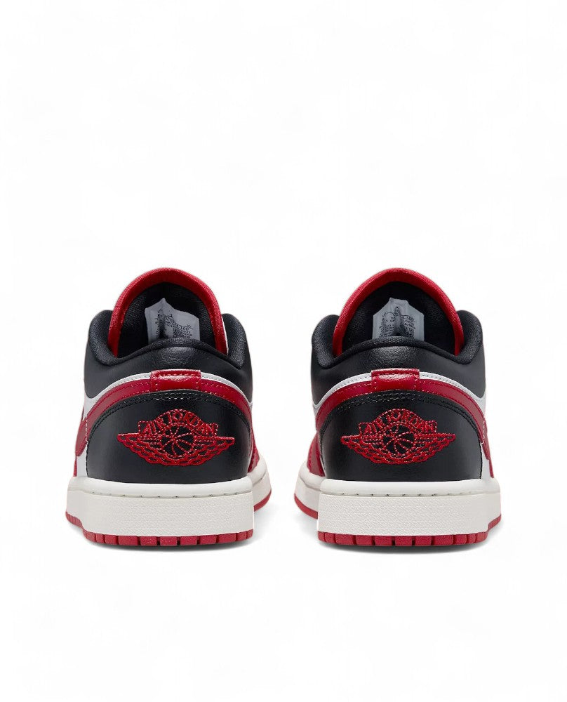 Air Jordan 1 Low - White Gym Red Black