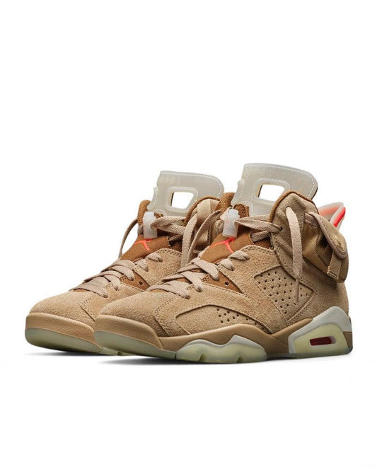 Jordan 6 Retro Travis Scott - British Khaki Sail